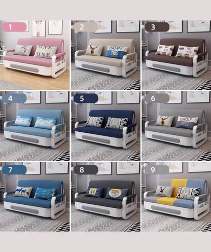 Foldable Sofa Bed with Hidden Storage