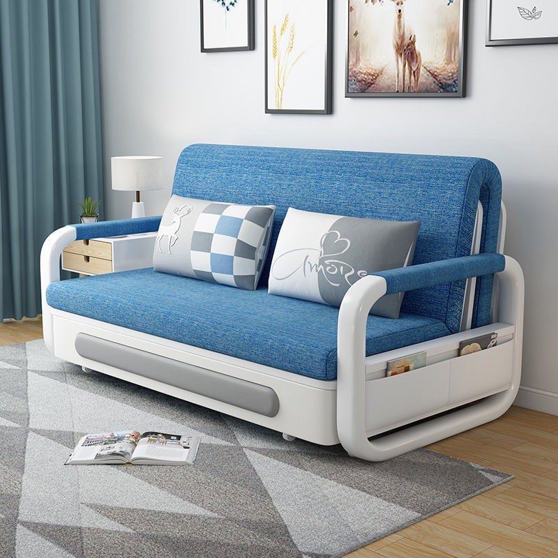 Foldable Sofa Bed with Hidden Storage