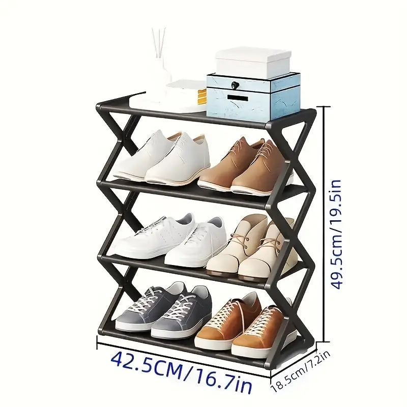 Simplified Shoe Storage Rack for Home,