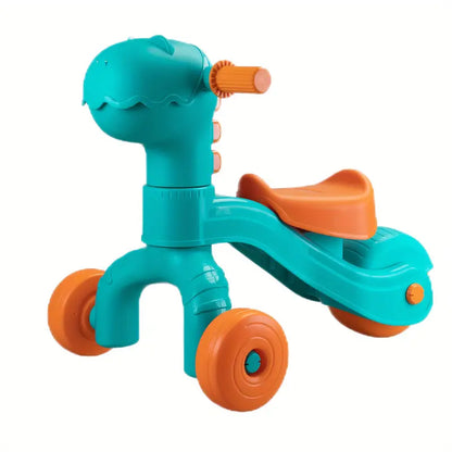 Stability Exercise Toy: Three-Wheel Walker Scooter for Balance and Fun