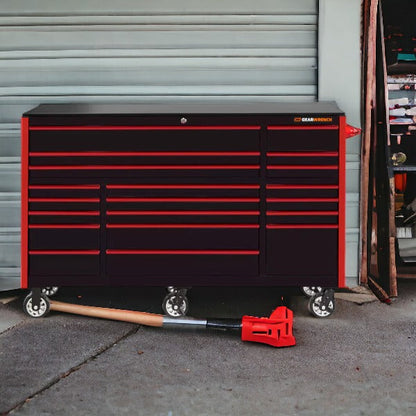 Mechanic's Deluxe Workshop: 20-Drawer Rolling Cabinet with Top Chest and Comprehensive 990-Tool Kit