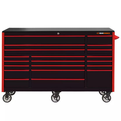 EXTREME TOOLS 20-DRAWER ROLLER CABINET WITH 990 TOOLS AND TOP CABINET